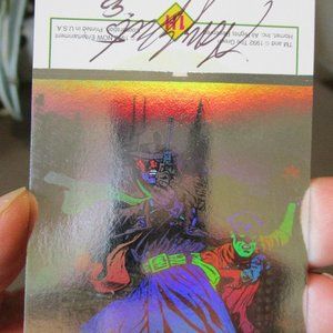 Vintage Now Comics Green Hornet Promo Hologram Cards Tony Caputo Signed 92 93